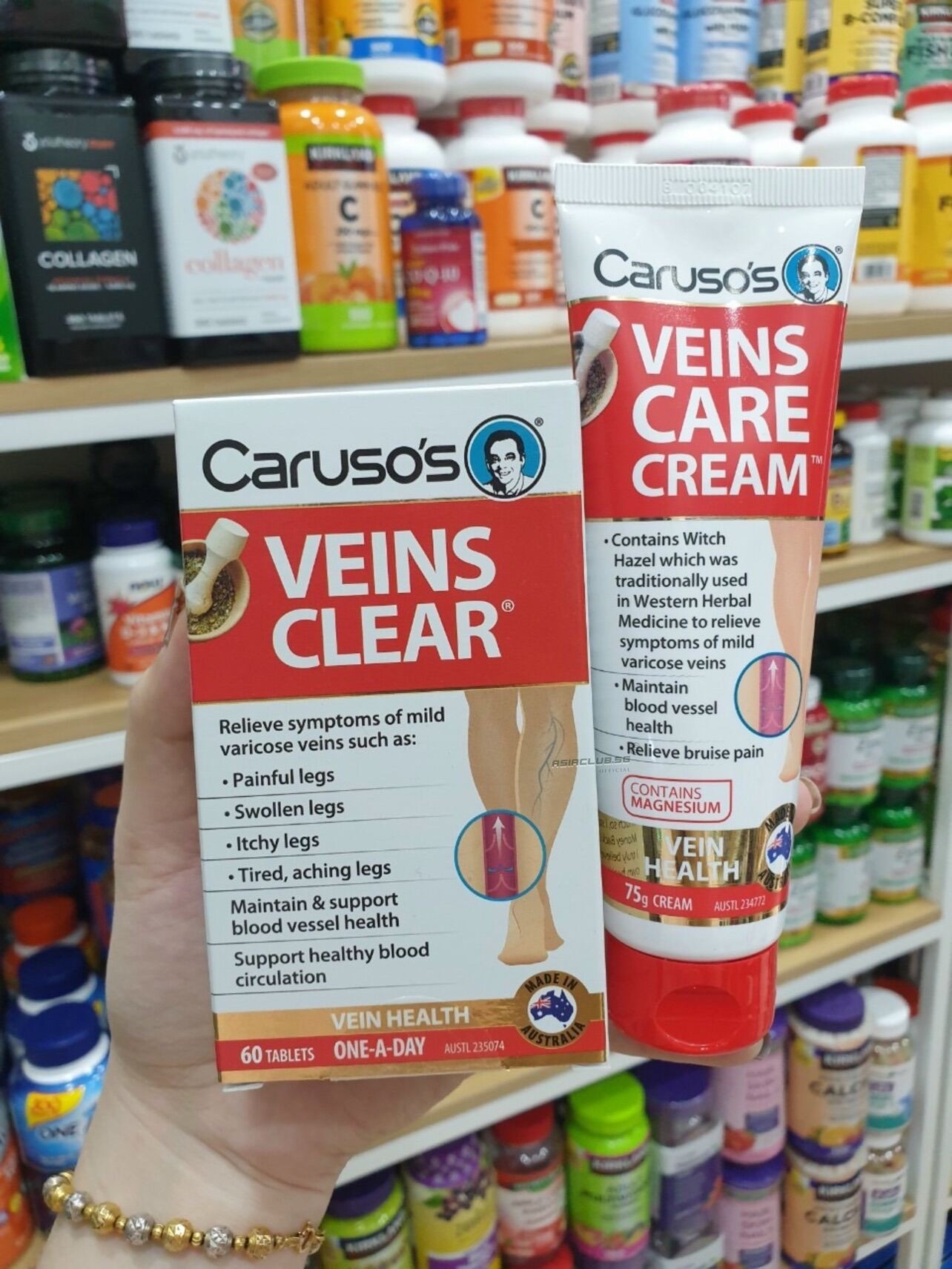 REVIEW vien suy gian tinh mach carusos veins clear