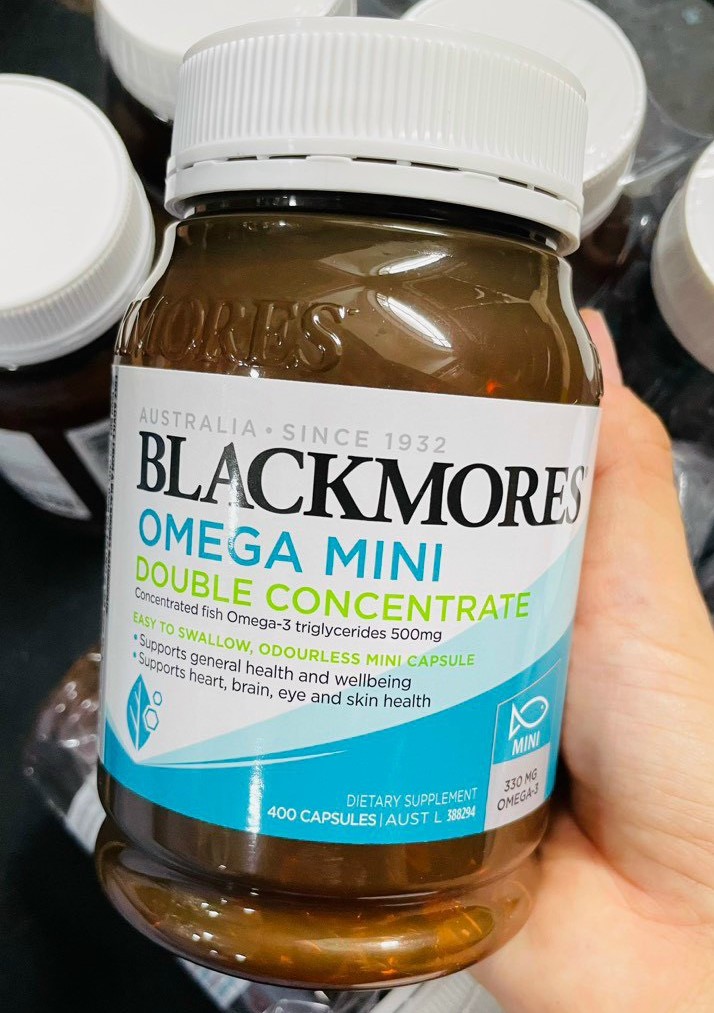 review dau ca blackmores omega mini double concentrate uc