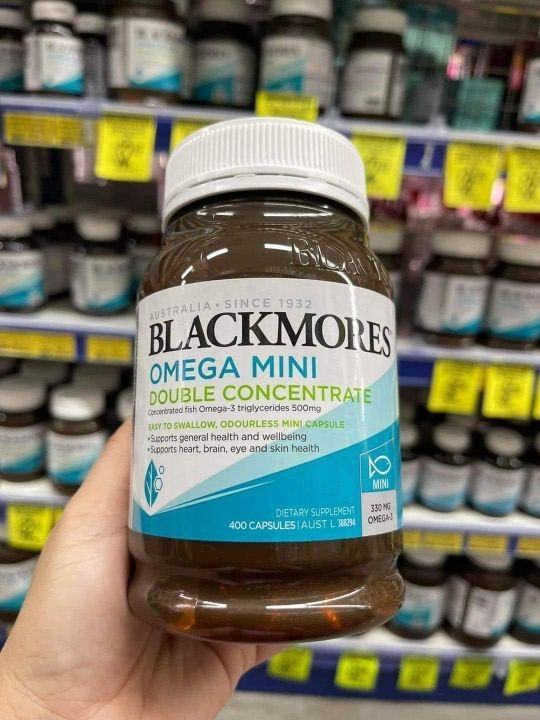 review dau ca blackmores omega mini double concentrate