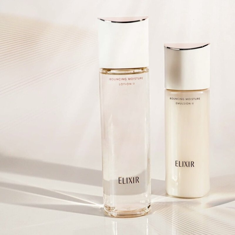 review elixir shiseido bouncing moisture lotion nhat ban ii