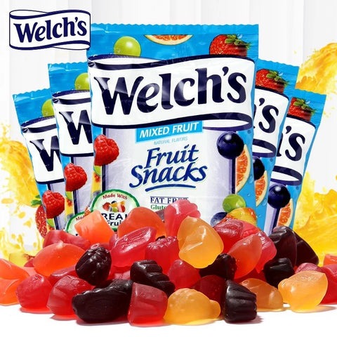 review keo deo trai cay welchs fruit snacks mixed fruit cua my