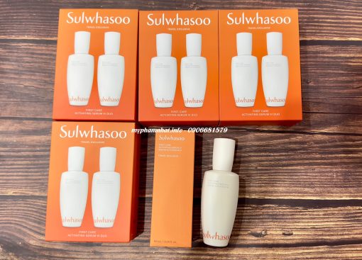 review tinh chat chong lao hoa sulwhasoo first care activating serum vi