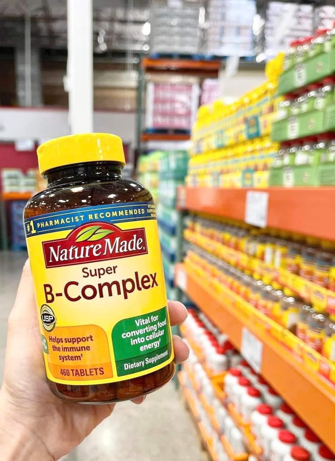 vitamin super b complex nature made