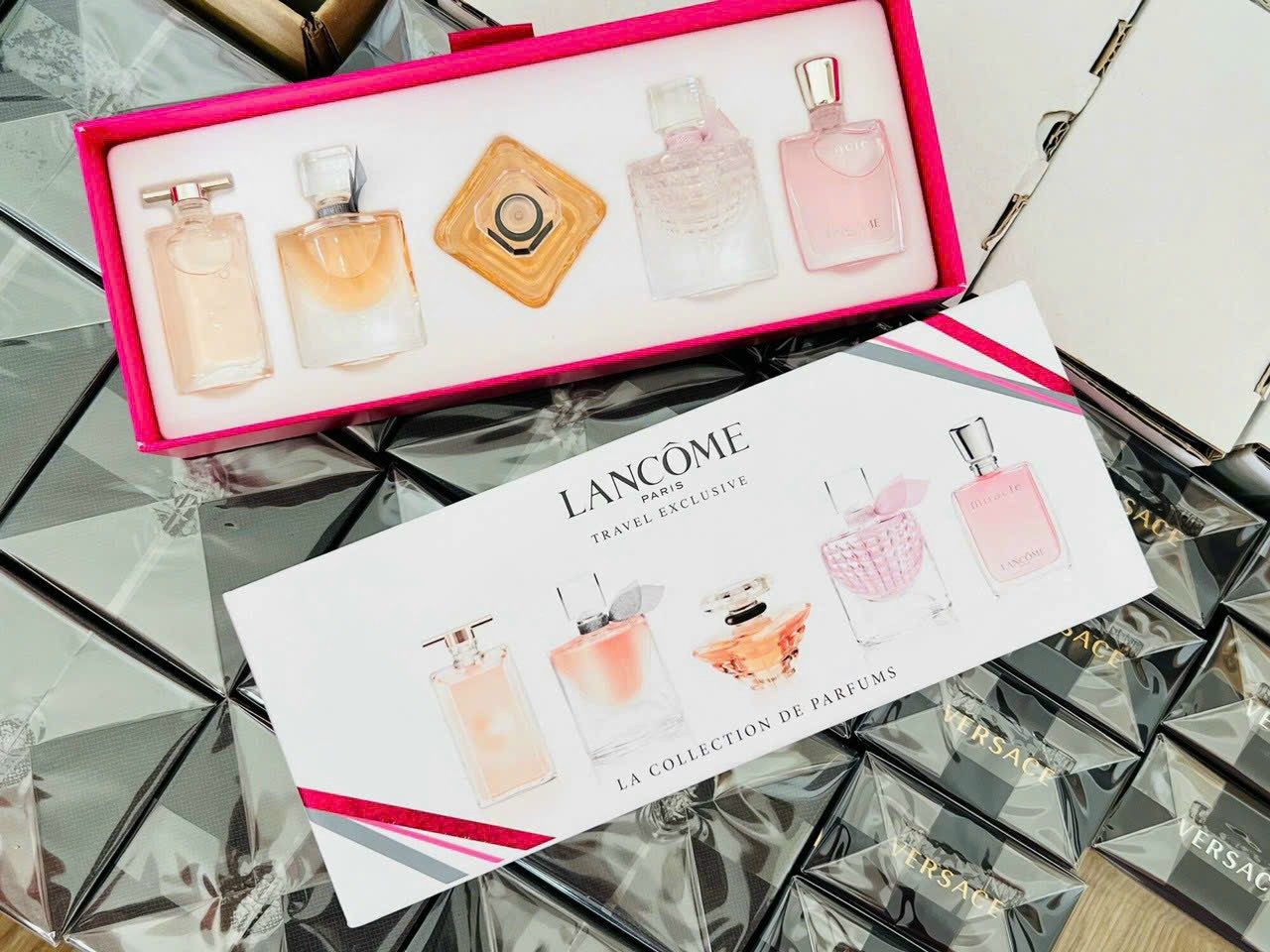 giftset nuoc hoa lancome 5 chai la collection de parfums review